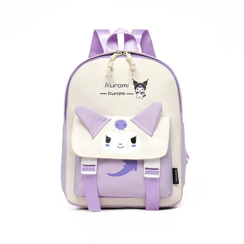 Sanrio Cartoon Melody Kuromi Cinnamoroll Cute Student Backpack School Bag Fashion Birthday Festival Gift 5
