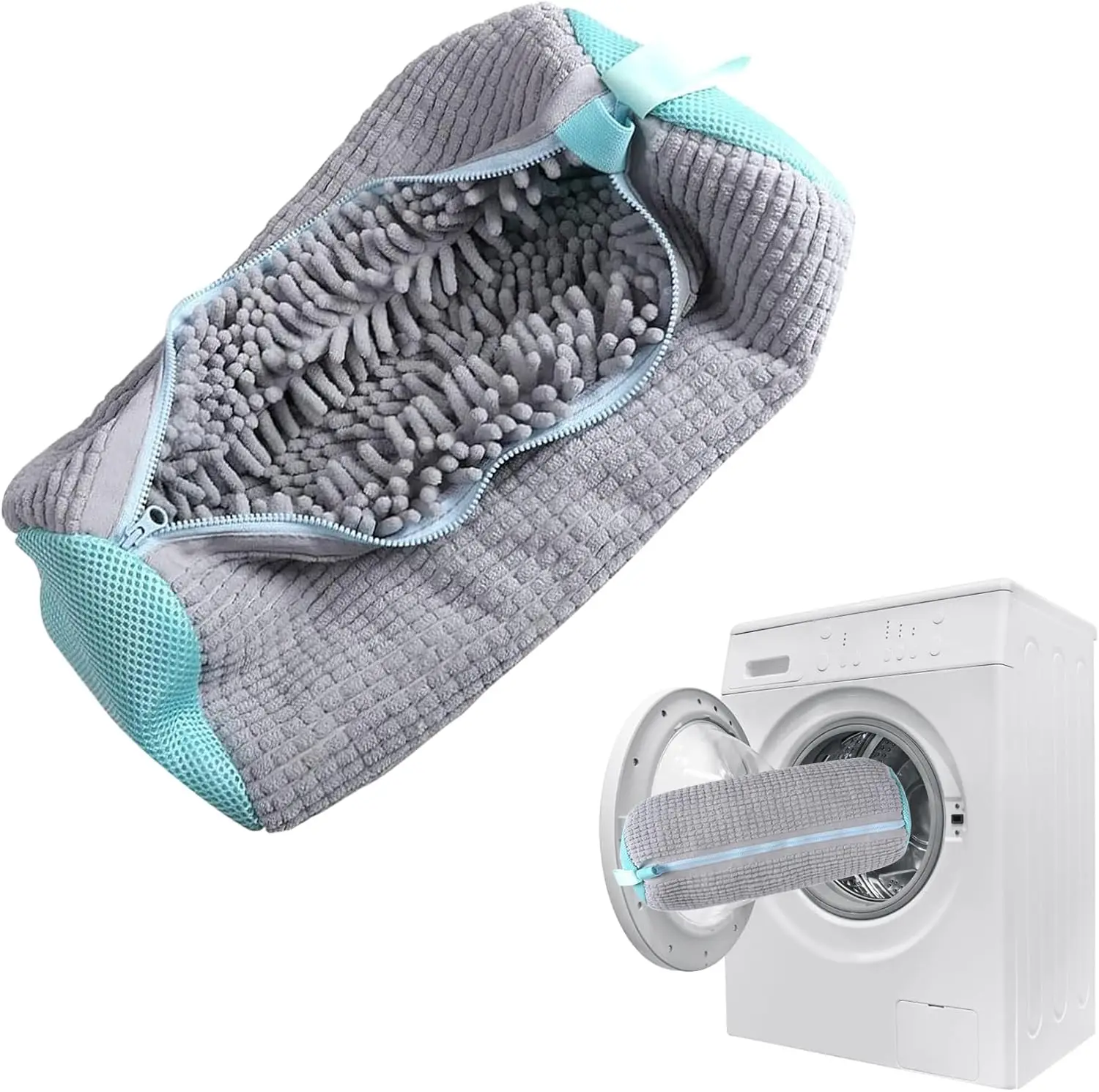 Shoe Washing Bag Reusable Laundry Shoe Bag 360&deg; Wrap-Around Cleaning for Washing Machine Washer Dryer Sneaker Gym Shoes laundry bag,shoe washing bag
