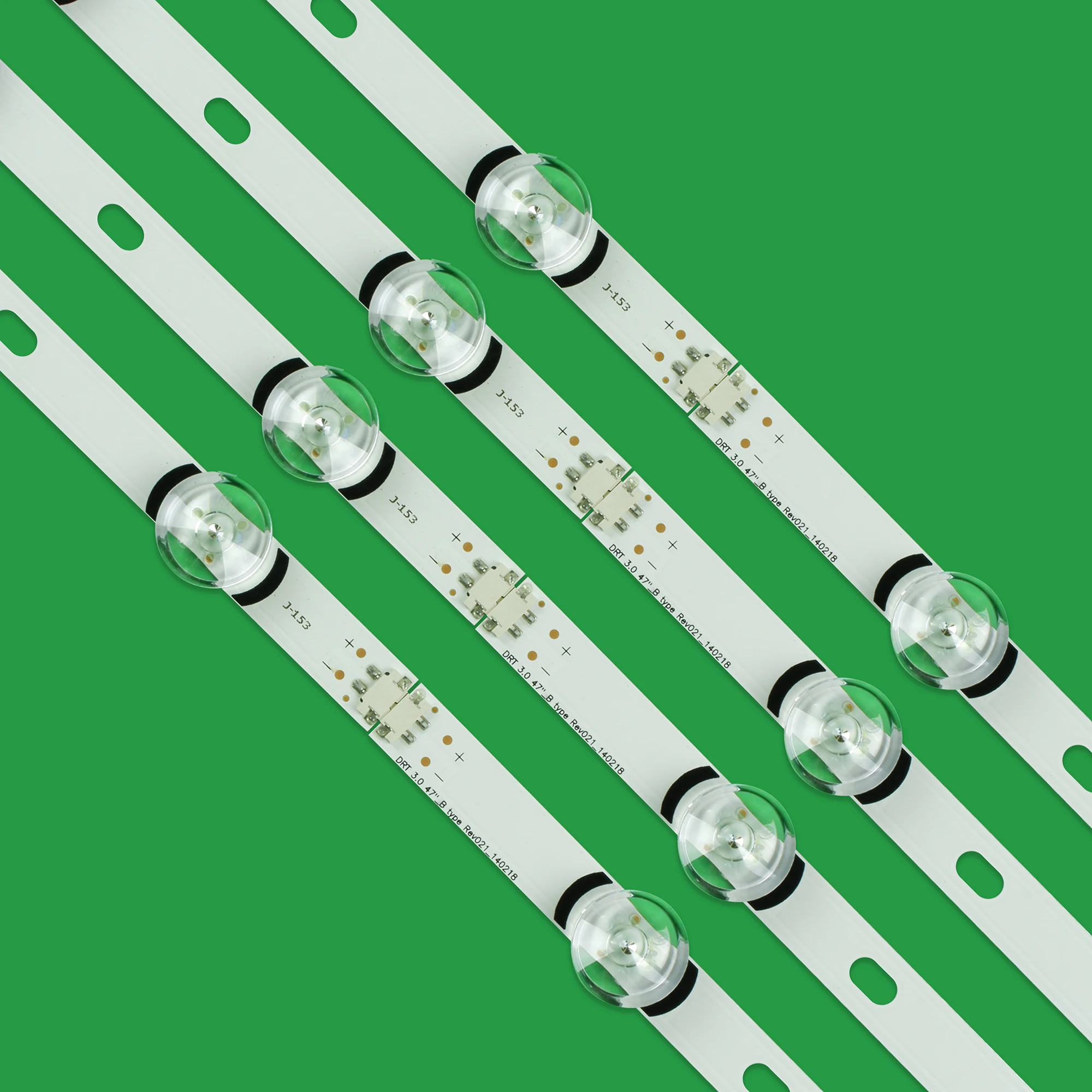 Tira de Led para tv lg Innotek Drt 3.0 47 47lb6300 Lc470duh 47lb5700 47lb656v 47lb6000 47lf551c 47ly760h 47ly761h Pcs Set - Imagem 2