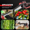 8 Inch Brushless Chain Saw Cordless Pruning Electric Saw Battery Saw Garden Woodworking Power Tool For Makita 18V Battery 6
