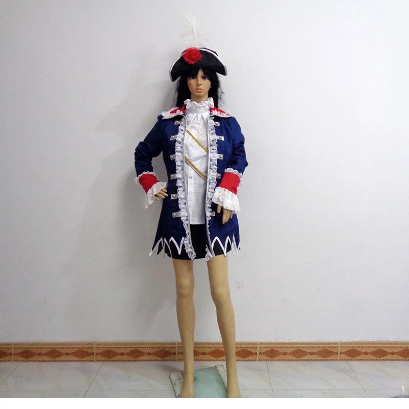 

Axis Powers Hetalia Prussia Cosplay Costume Halloween Christmas Party Custom Made Any Size