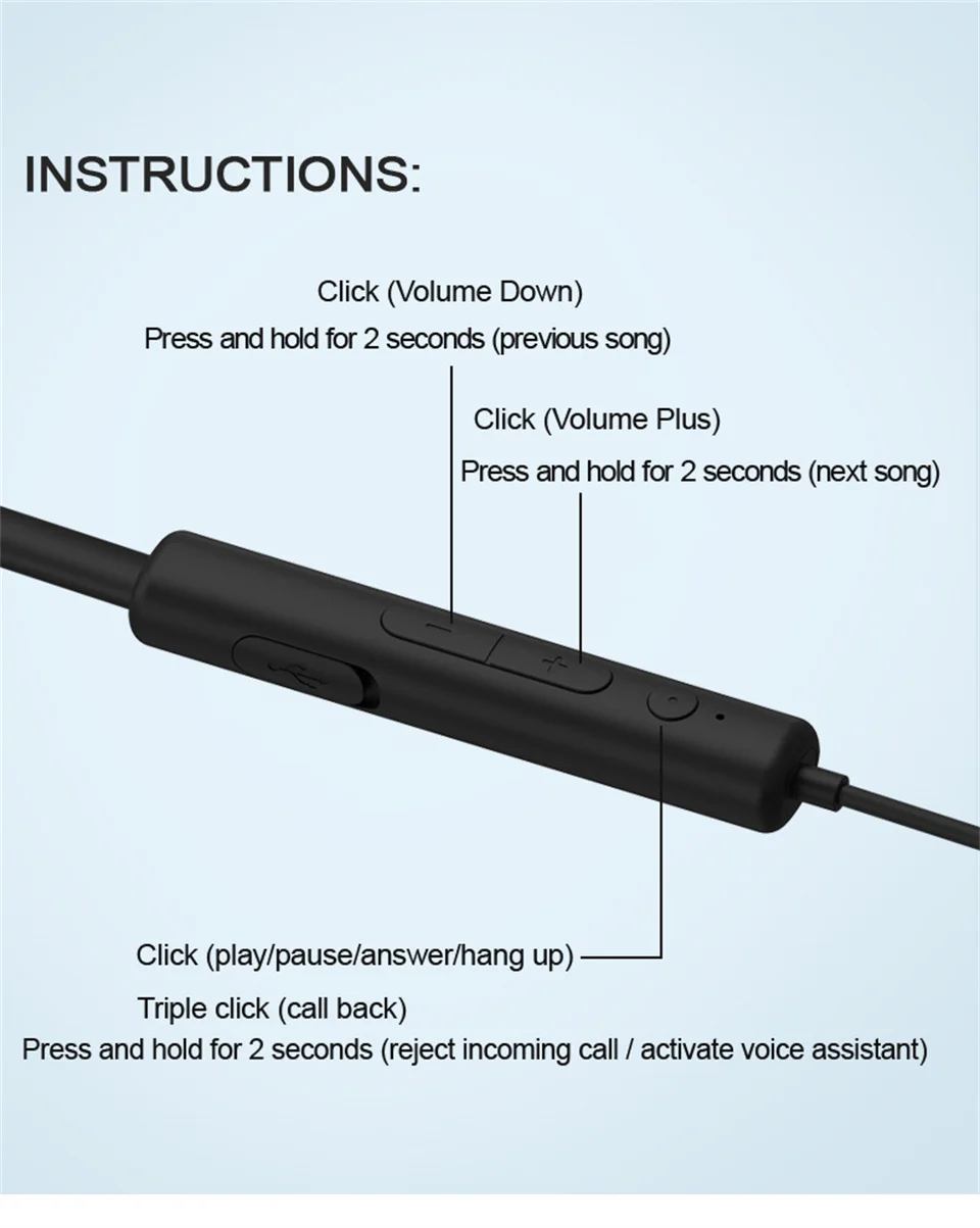 Nokia Essential Wireless Earphones E1502 description image 11