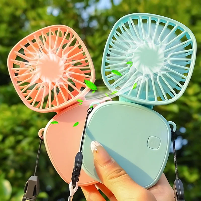 

Portable Mini Fan USB Rechargeable Handheld Electric Foldable Quiet Pocket Cooling Hand Ventilador Home Office Outdoor Travel