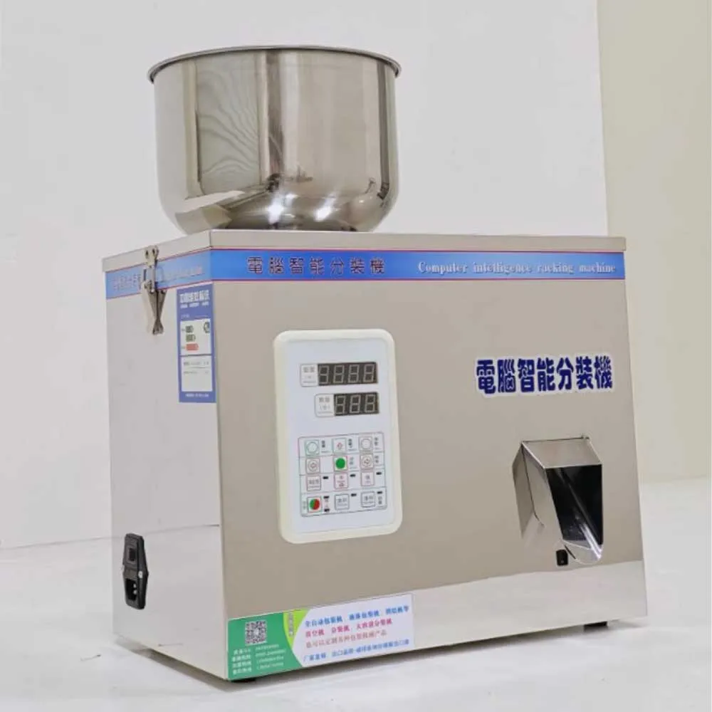 Filling Machine 1-100g Food Automatic Weighting Racking Machine Powder and Granular Materials Medicinal Packing Machine