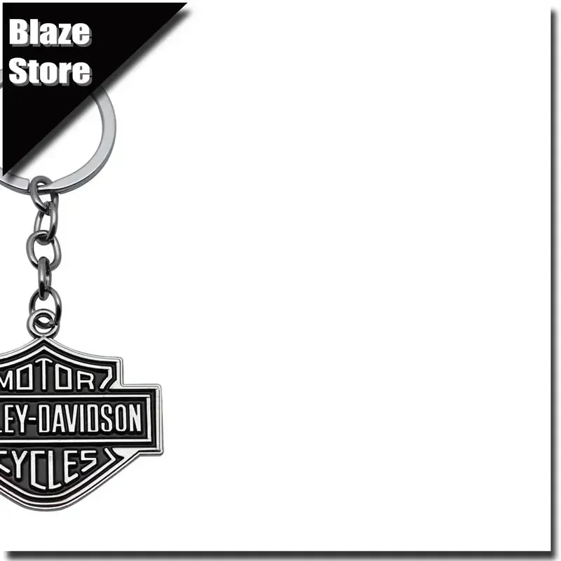 Harley-davidson Minimalist style Metal motorcycle key chain Car Key Chain Accessories Gift key chain 5