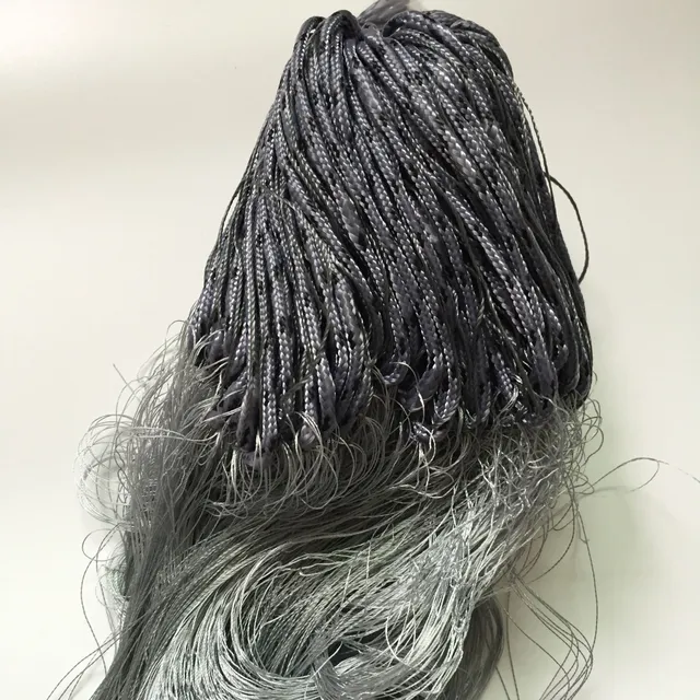 Finland 1.8*(30M and 60M) Gillnet Outdoor Hunting Catch Fishing Net Multifilament Nylon Line Three Layers Throw Fish Network 3