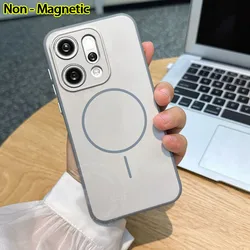 Sleek Frosted Lens Protector Shockproof TPU Phone Case for OPPO Reno13 FS 4G (White)