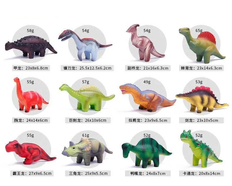 snapper fidget toy Novel Squishy Simulation Dinosaur PU Slow Rising Squish Toys Children Stress Relief Tyrannosaurus Toys Christmas Present atomic nee dohs