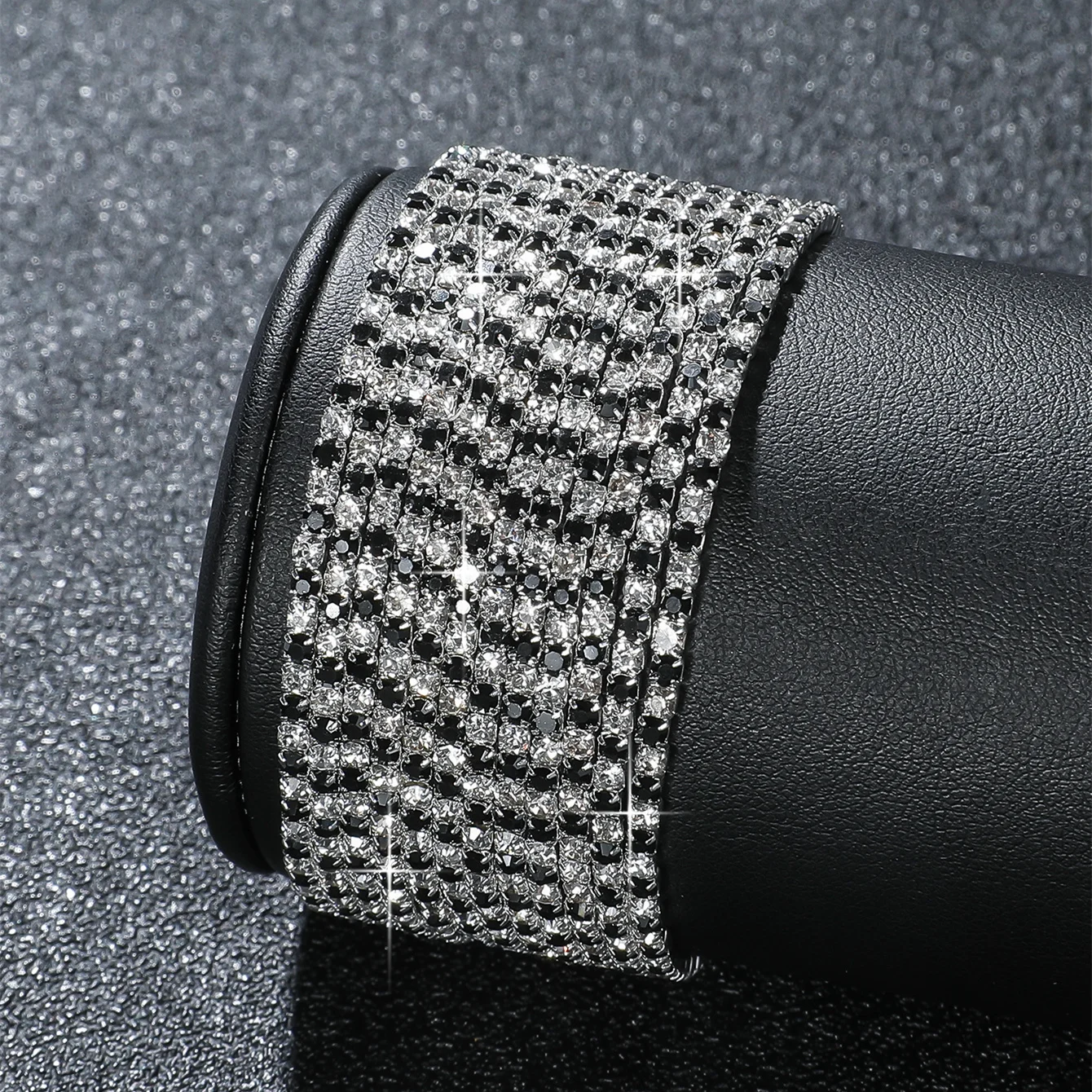 2.0mm Silver Plated Slim Cluster Prong Setting CZ Tennis Link Chain Thin Bracelet Bangle Fashion Women Girls Jewelry 1Pcs metal bracelet crystal bracelet