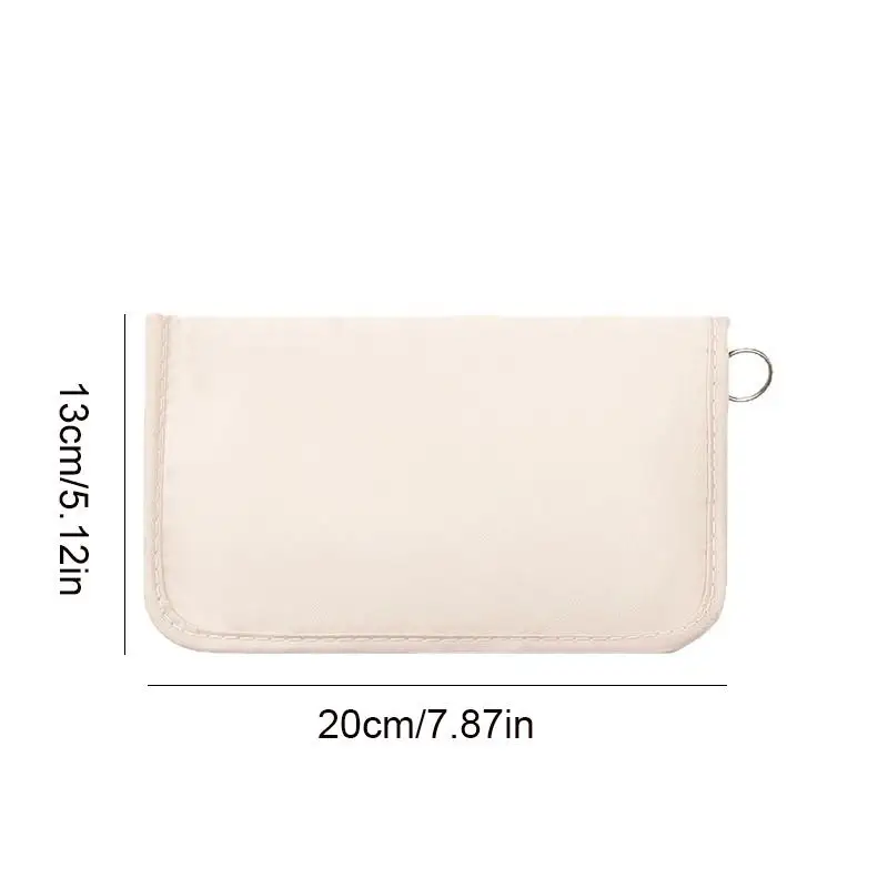 Compact Foldable Medical Pouch with Zipper – Travel Storage Bag & First Aid Organizer