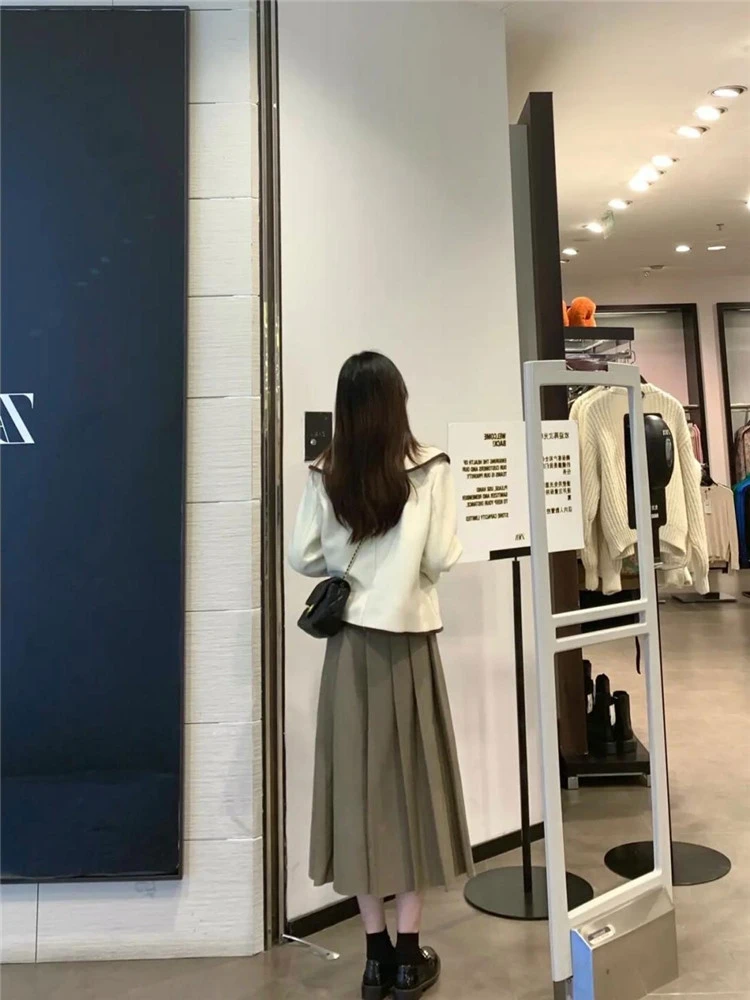작은 향기 세트 독특한 고급 디자인 감각, 니치 원피스, 2021 가을 겨울 신상 여성복, 인기 하이 퀄리티