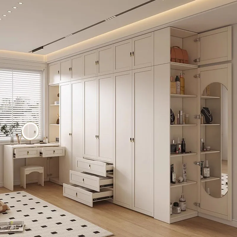 

Dressing Table Modern Wardrobe Space Saving Multifunction Drawers Wardrobe Room Organization Guarda Roupa Bedroom Furniture