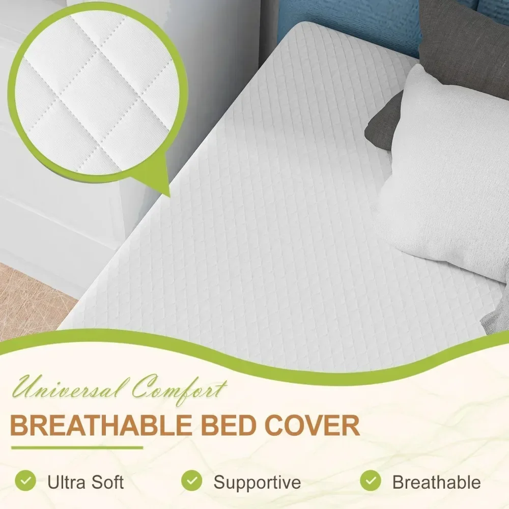 Queen Mattress, Gel Memory Foam Queen Size Mattress, Pressure Relieving, Cooling Gel Foam, Certipur-Us Certified