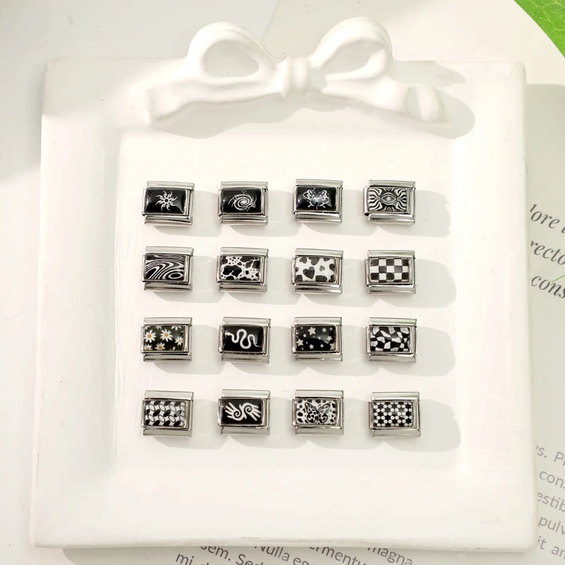 Italian Series Charm 9mm Stainless Steel Jewelry