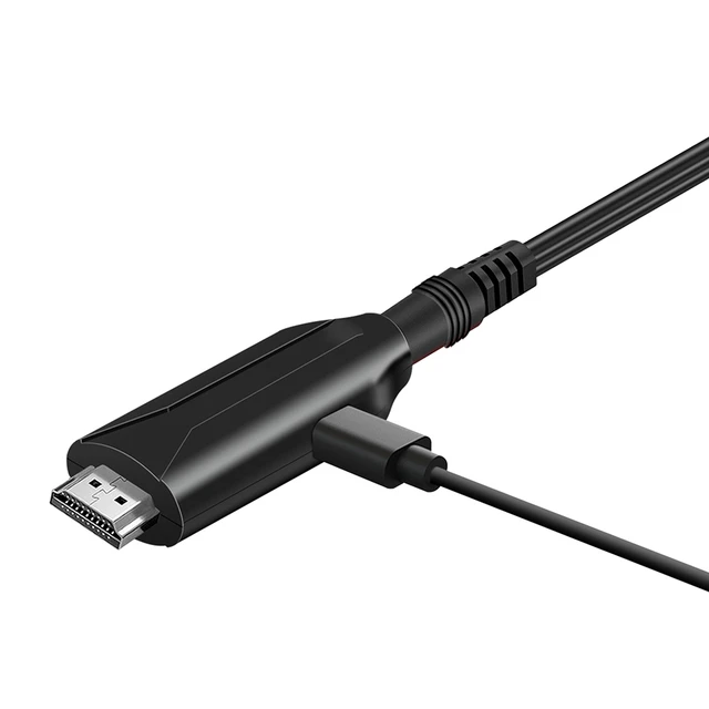 DISOUR-Convertisseur péritel vers HDMI-osophbel, adaptateur audio