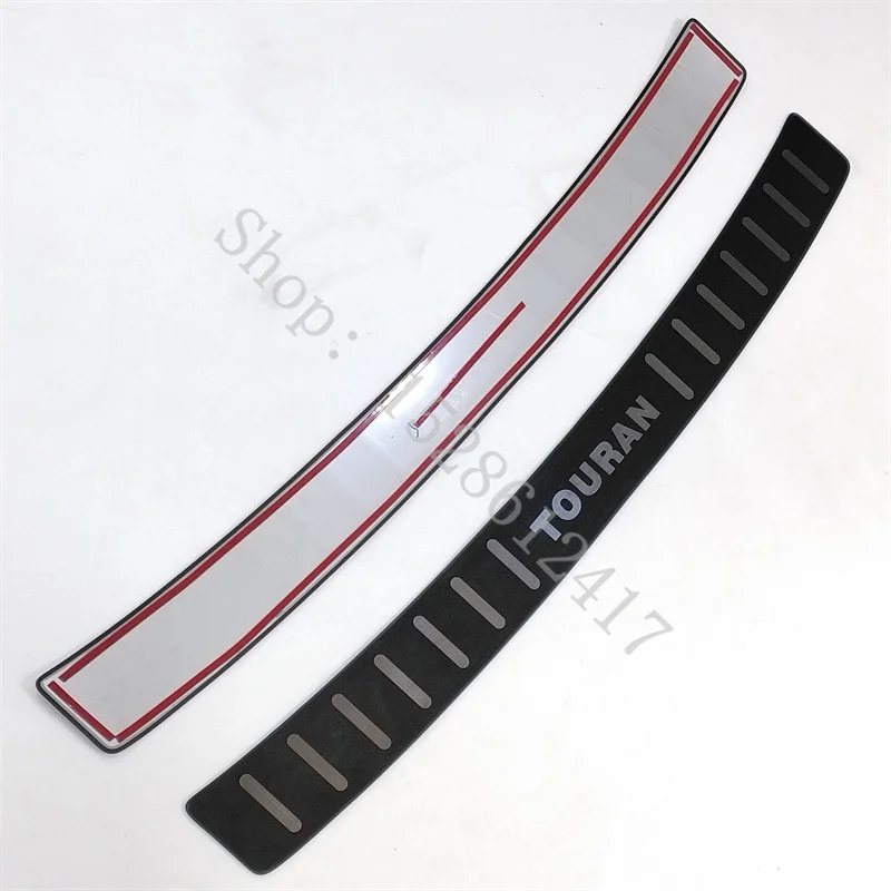 Stainless Steel Rear Bumper Protector Sill and Boot Guard Trim - Car Accessory