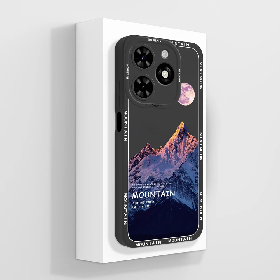 Fashionable Liquid Glitter Case with Lovely Girl Design – Durable and Stylish Back Cover