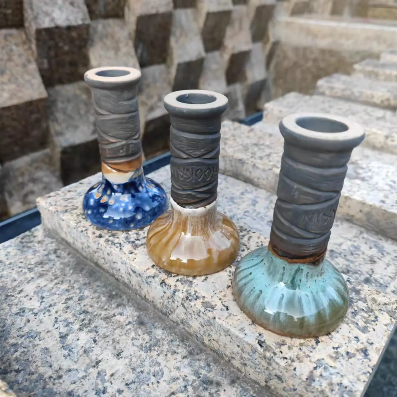 Hookah Ceramic Bowl One Hole Funnel Hookah Bowl Hookah Chicha Head