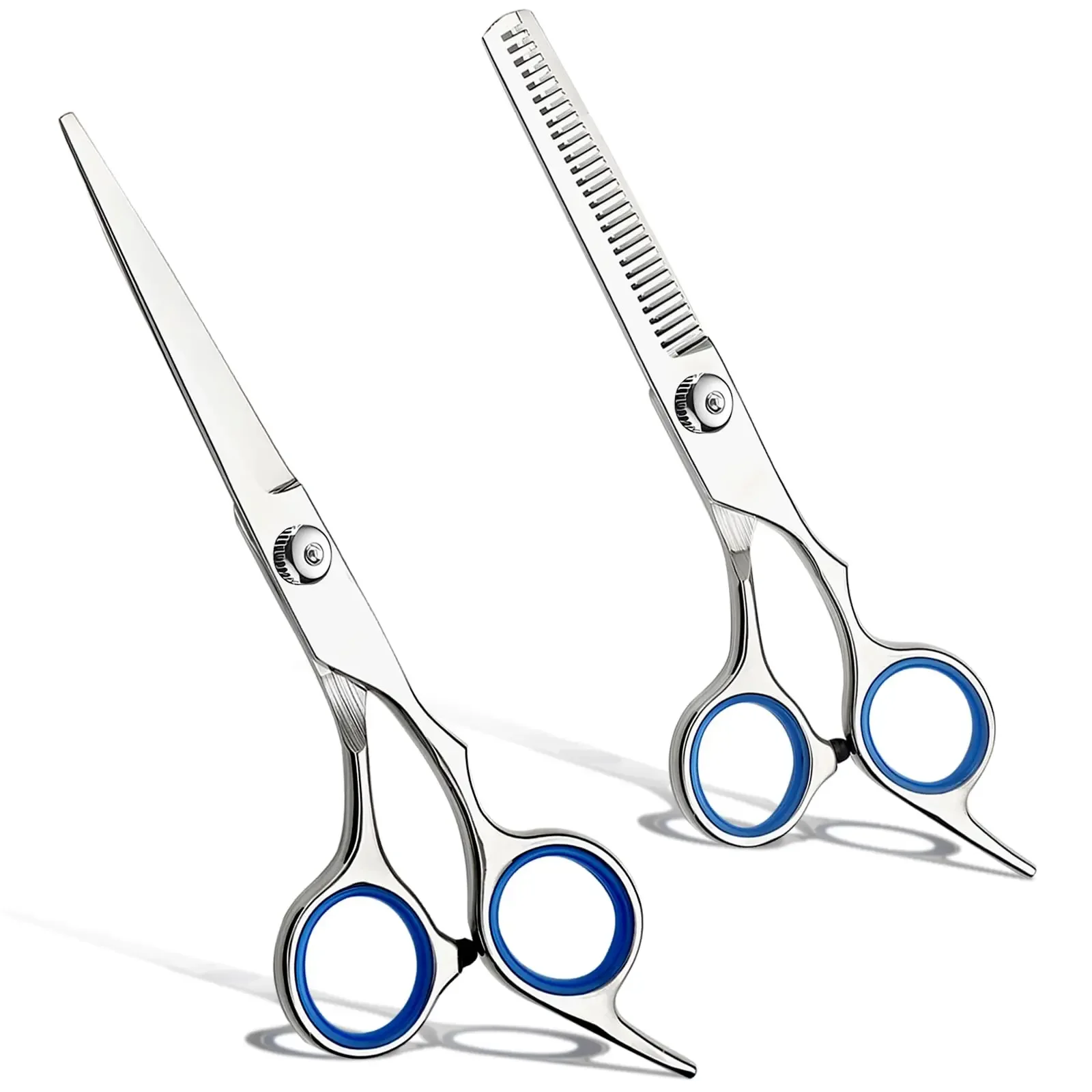 Professional Hair Cutting Scissors Sharp Blades Stainless Steel Hairdressing Shears Hair Trimming Grooming for Barber Salon Home