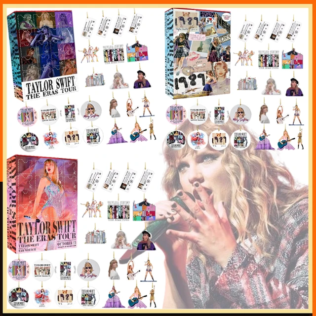 2024 Taylor Christmas Advent Calendar Taylor Countdown Gifts Forfans  T-swizzle Christmas Gift Tay Mini Anime Decor Gift Toys - AliExpress