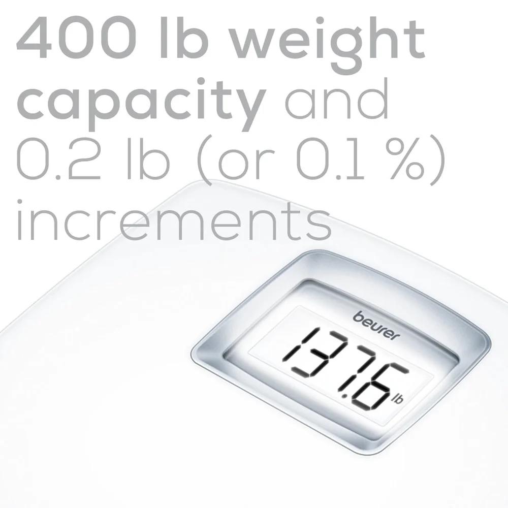 Smart Accurate Bathroom Scale XL - close-up display