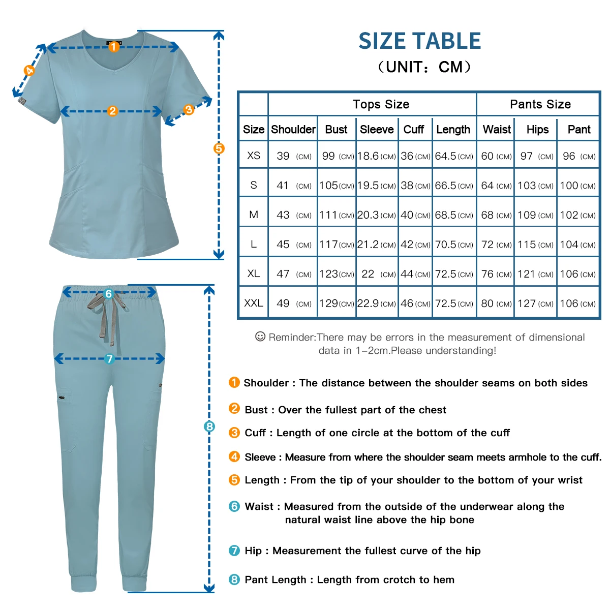 Medical Uniforms For Nurse Women Men