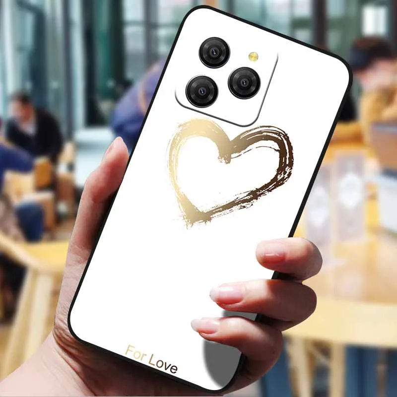 Cartoon Painted Silicone TPU Phone Case - Blackview Shark 9 5G Back Cover Bumper