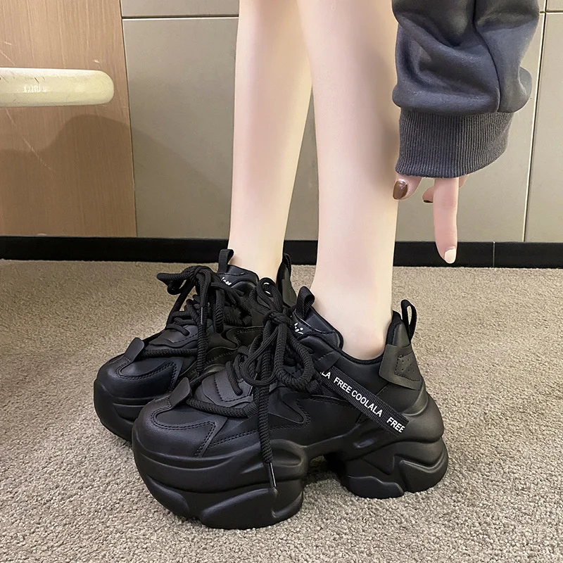 【✩】厚底の高さの増加する女性の靴、カジュアルな毎日 Amazon | [SUCHETA] ファッション カジュアル通気性スニーカー