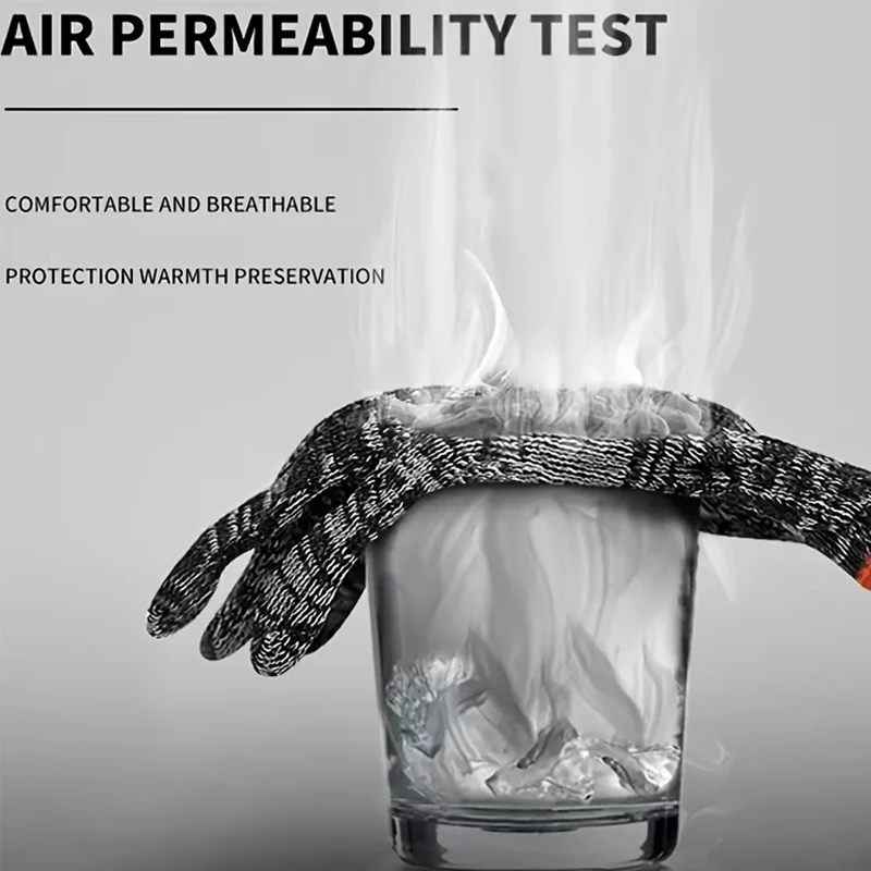 6/12Pairs Work Gloves Stain Resistant Car Maintenance Outdoor Camping Climbing Knitting Breathable Protection Work Gloves 4