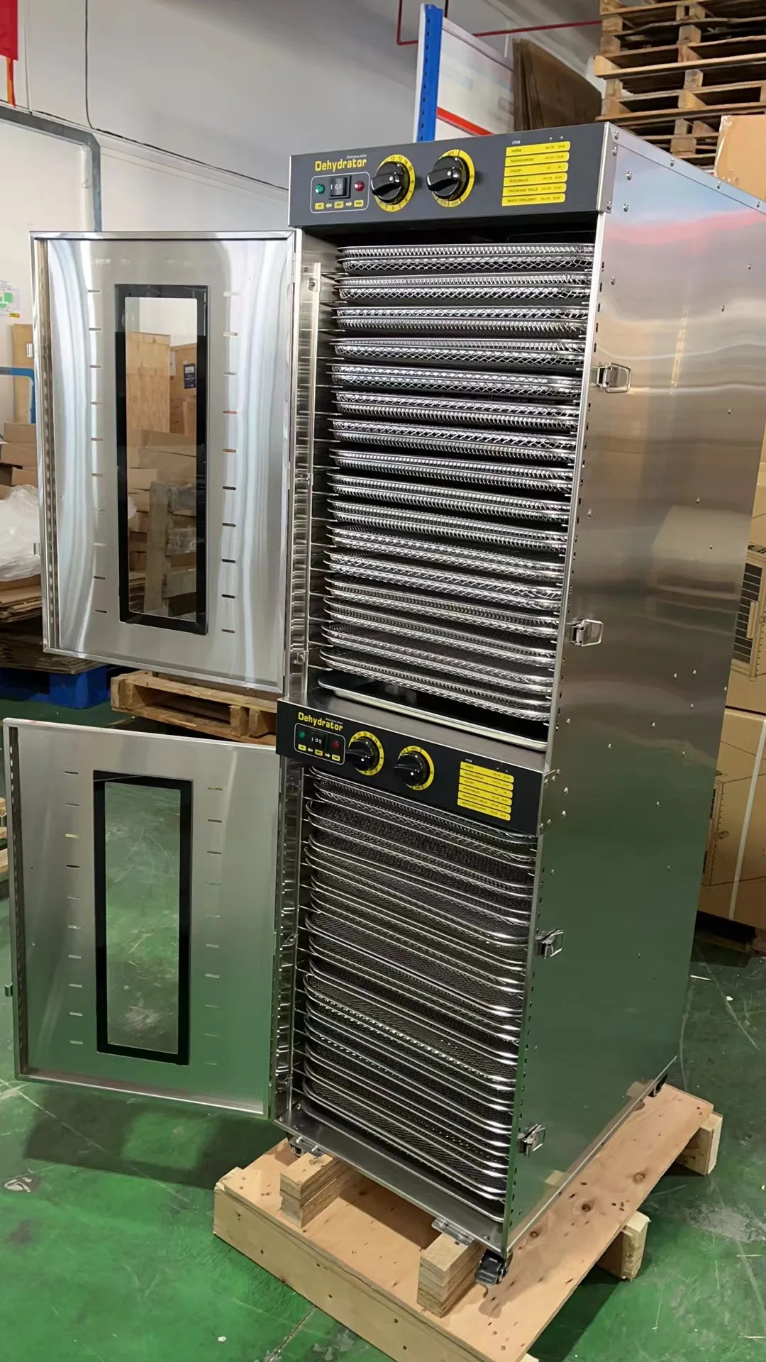 Commercial Fruits Drying 32 Trays Machine Mango Dehydrator Machine Banana Chips Drying Oven 6