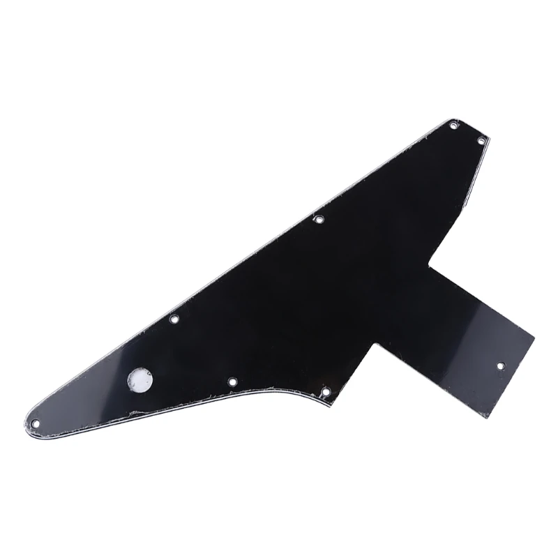 F1Fd Battipenna Per Chitarra A 3 Strati Pickguard Per Explorer Per Gibson '76 Reissue Black Part