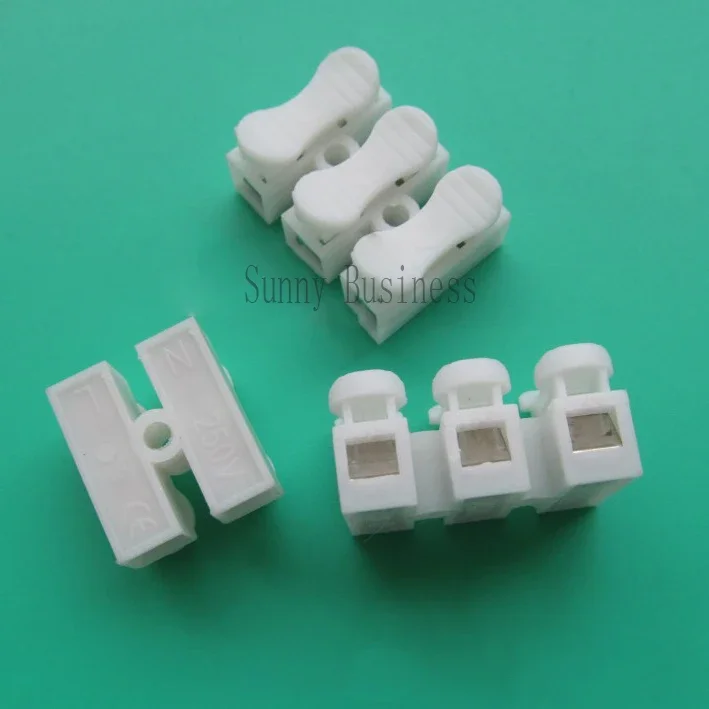 20 Connettori Per Cavi Elettrici A 2 Pin CH2 Terminali Per Cavi