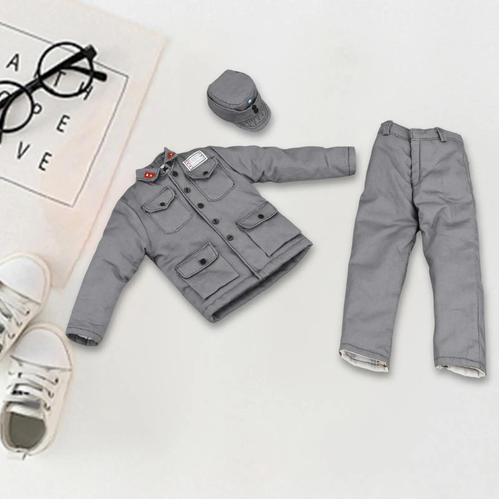 

3x1/6 форма с шляпой, Одежда для кукол ручной работы, миниатюрная одежда для 12 дюймов, платье, фигурки, тело, кукла, аксессуары для модели