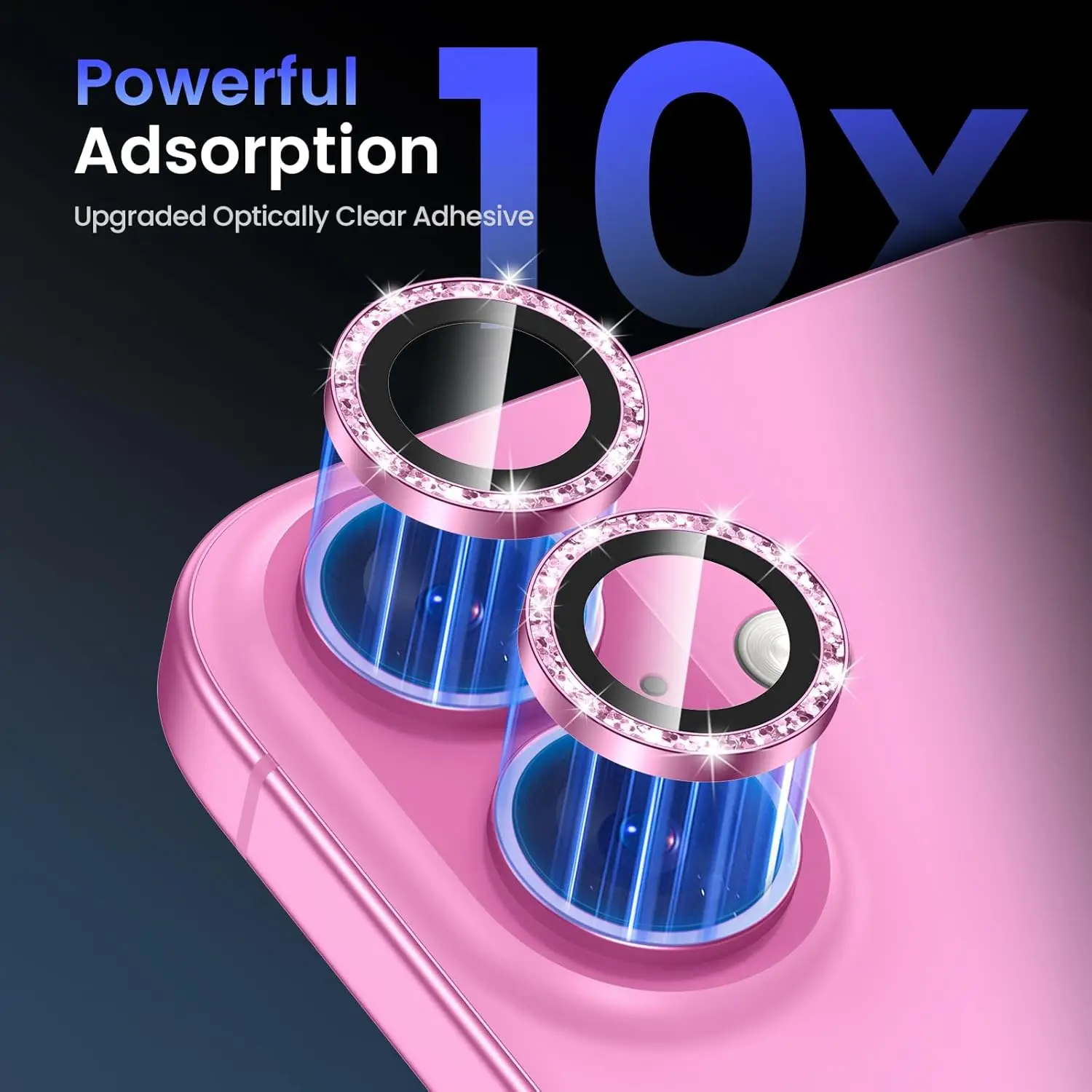 Premium Camera Lens Protector with 9H Tempered Glass - HD Clear