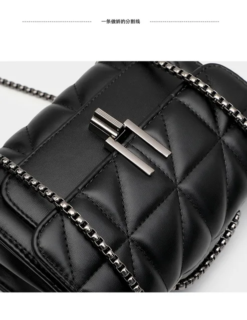 Designers Women Chain Mini Shoulder Bags Fashion Small Square Wallet  Diamond Lattice Suture Coin Purse Lady Leather Metal Button Daily Storage  Crossbody Bag From Luxury_wallet88, $50.05