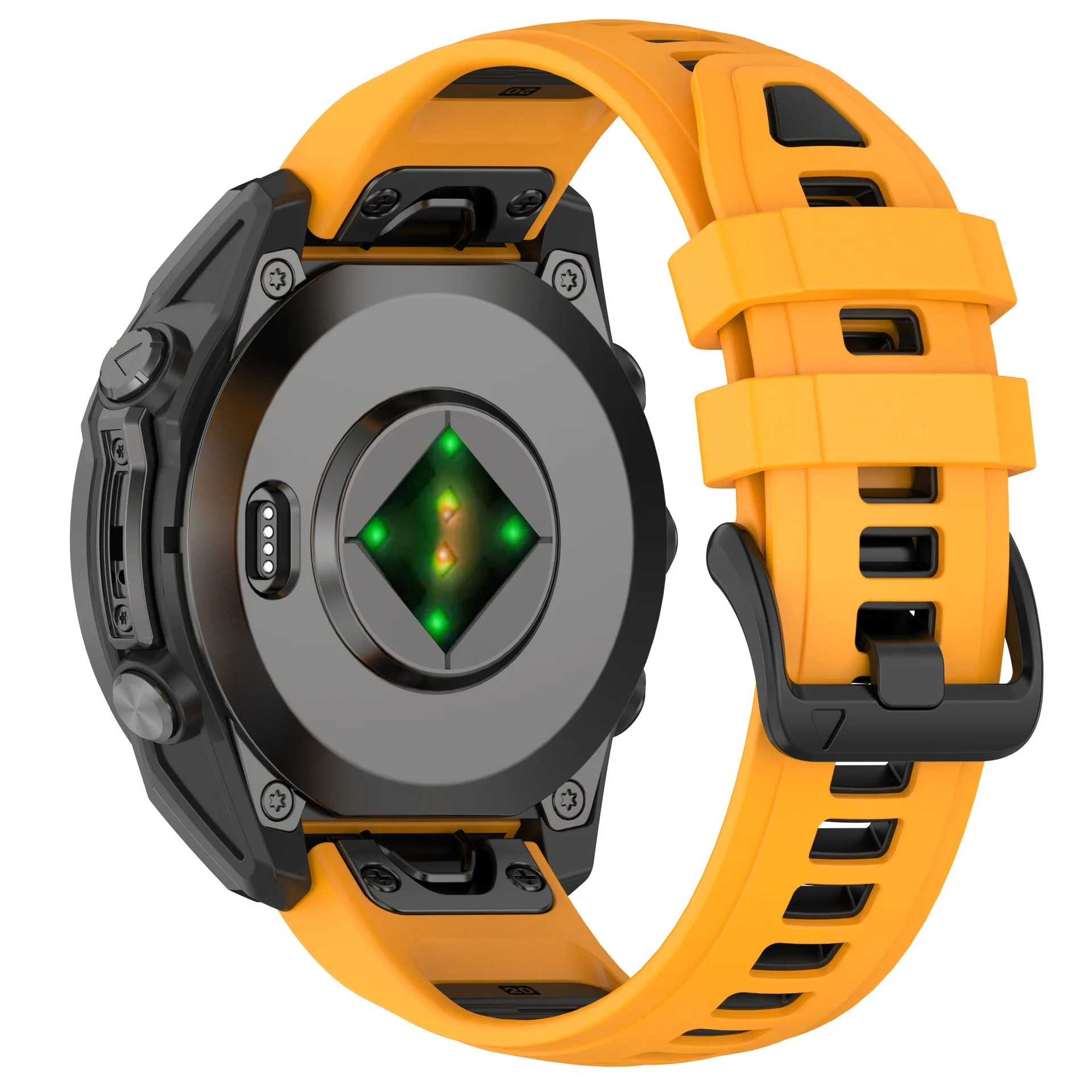 Versatile QuickFit Silicone Strap - Adjustable Sport Wristband (20mm, 22mm, 26mm)