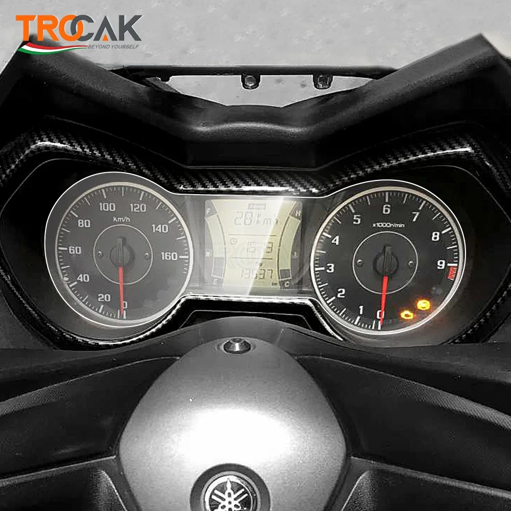 For YAMAHA XMAX 300-XMAX125 400 Motorcycle Cluster Scratch Protection Film Instrument Dashboard Cover Guard Sticker