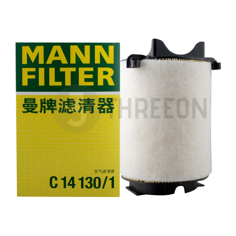 MANN FILTER-filtro de aire C14130/1 para Volkswagen, Eos, Jetta, Scirocco, Passat, New Beetle, Tiguan, Golf, AUDI A3 Sportback, SEAT