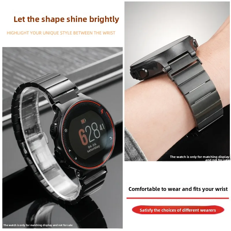 Stainless Steel Quick Release Watch Band - Men's Metal Replacement Strap