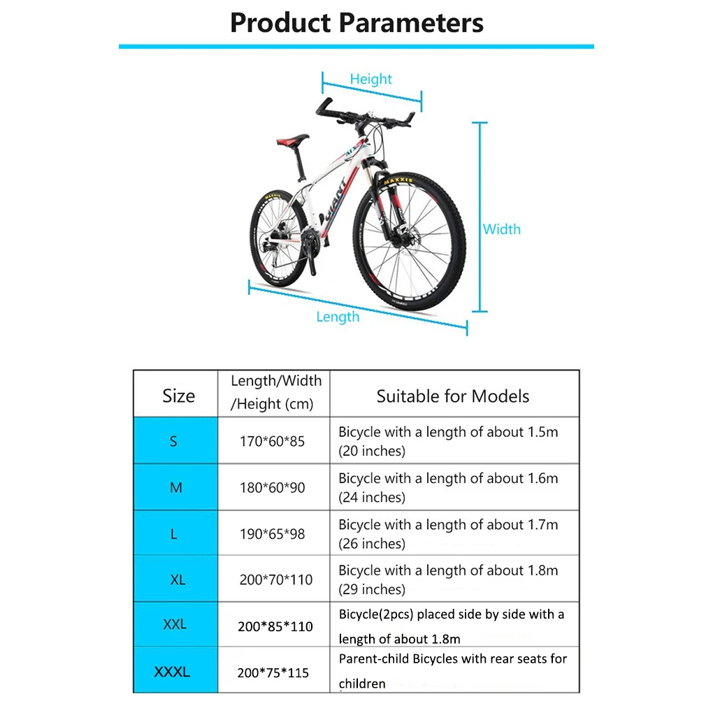 Waterproof Bicycle Protection Cover 6
