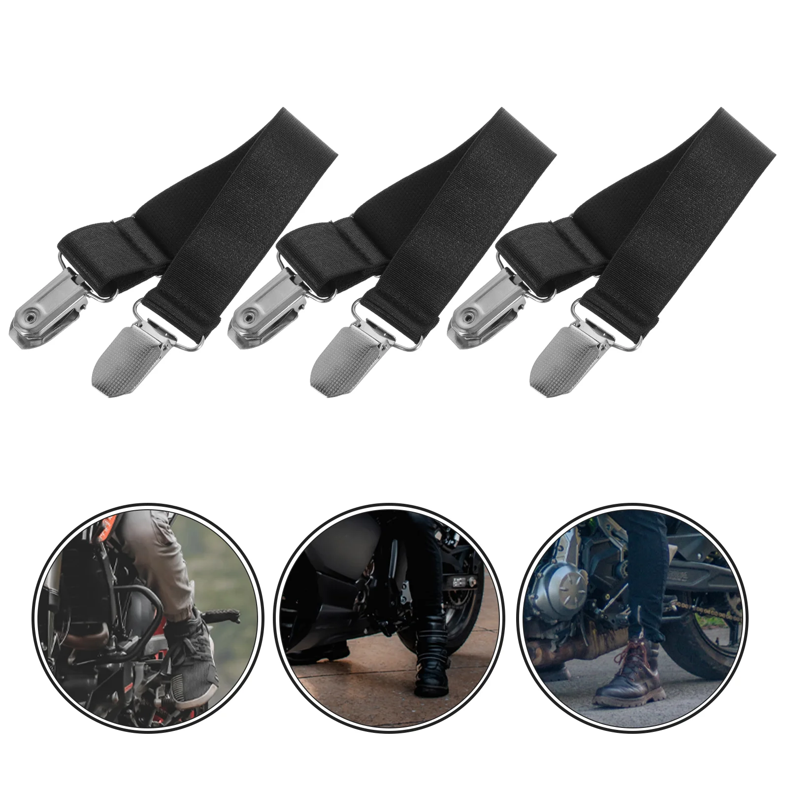 6Pcs Sweater Clips Clothing Chains Anti-skid Clips Goods Buckles Adjustable Sheet Strap