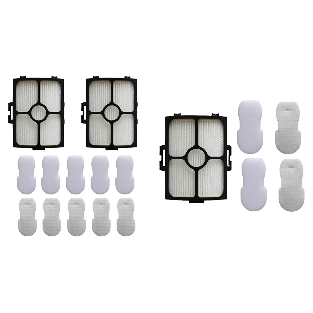 Description Picture 2 of itemFilters For Shark Vacuum HZ3000 HZ3002 Part XFFKHZ3000 XHFHZ3000 Vacuum Cleaner Spare Parts Foam Felt Pre-Motor Filters