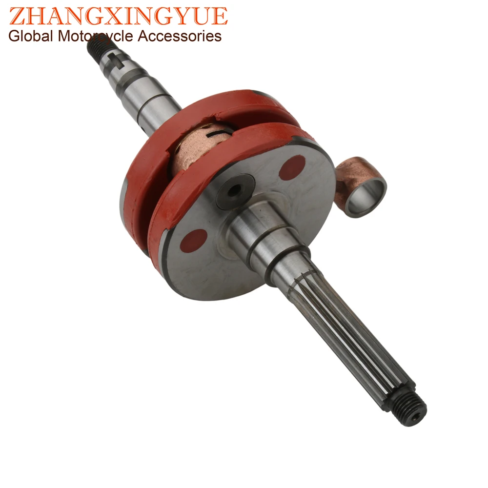 Scooter Racing Crankshaft For Yamaha Bws Axis Aerox 100 Nitro YW Zuma 100cc 4VP Minarelli 2-Stroke Engine motorcycle accessories motorcycle crankshaft