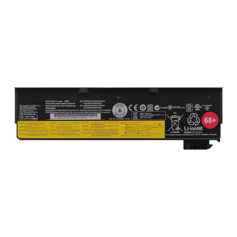 Batteria Per Notebook Lenovo ThinkPad X240 T440S T440, 24Wh 3 Celle, 11.1V, Cina