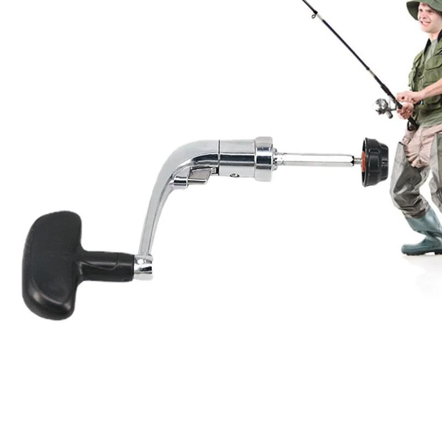 Fishing Reel Rocker Arm Handle EVA Knob CNC Metal Fishing Reel