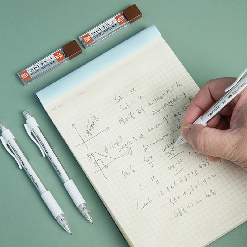 Faber-Castell Automatic Mechanical Pencil Press-free 0.5mm 2B/HB Drawing Design Painting School Office Stationery Supplies 4
