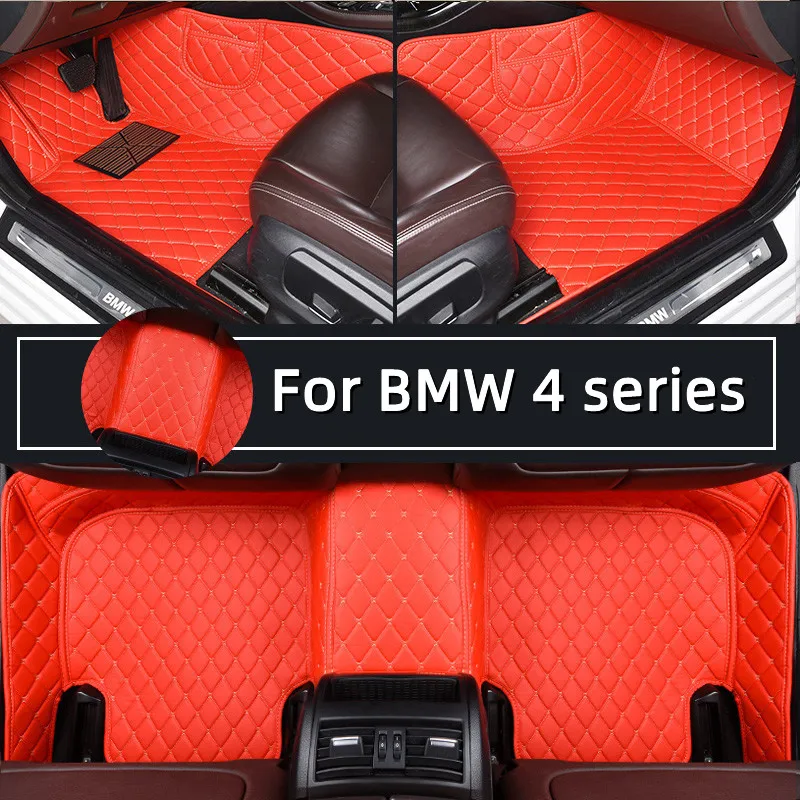 

Автомобильные коврики для BMW 4 series Convertible Coupe F33 2014- 2020, индивидуальные автомобильные накладки на ножки, автомобильные аксессуары для интерьера