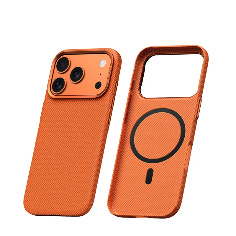 غطاء حماية فاخر بتصميم مربعات وملمس معدني لعدسة ال...