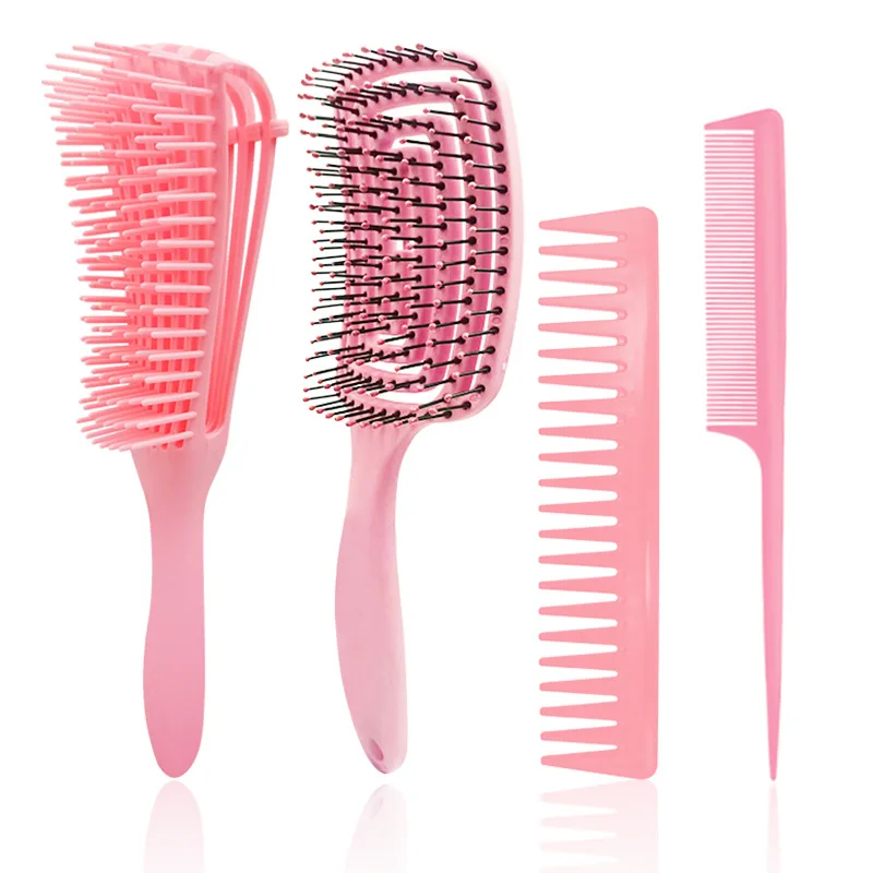 

Hair Care Styling Tools Solve Hair Tangle Problems Comb Smooth Hair Barber Accessories Detangler Hair Comb Set