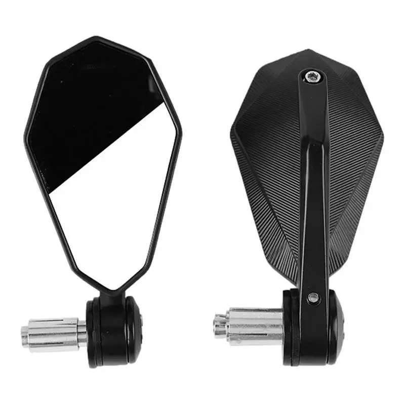 

Motorcycle Rearview Mirror Universal Handle Round Anti Glare Mirror Rotating Motorbike Wing Vintage Conversion Reflector Side